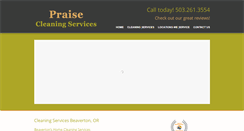 Desktop Screenshot of cleaningservicesbeaverton.com